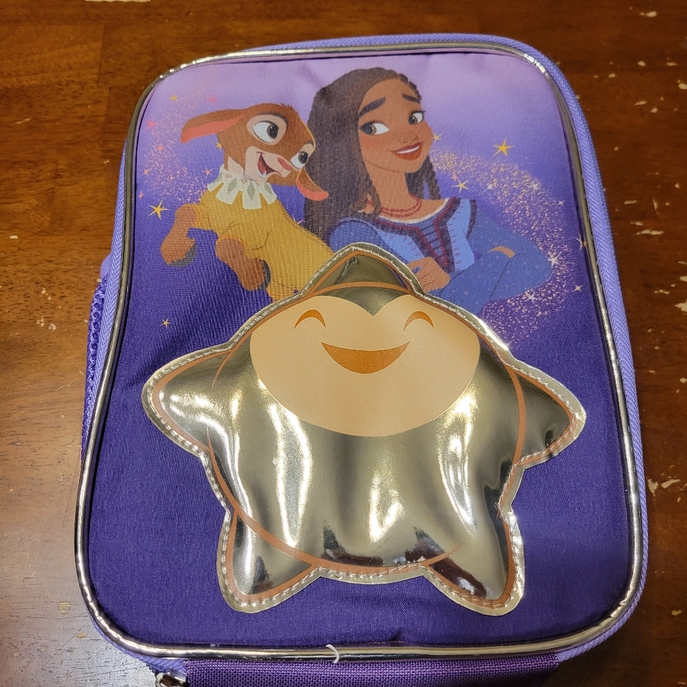 Disney Wish Purple Lunch Bag